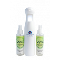 Kit Pulverizador Spray 250ml C/ Higienizante Ozonizado