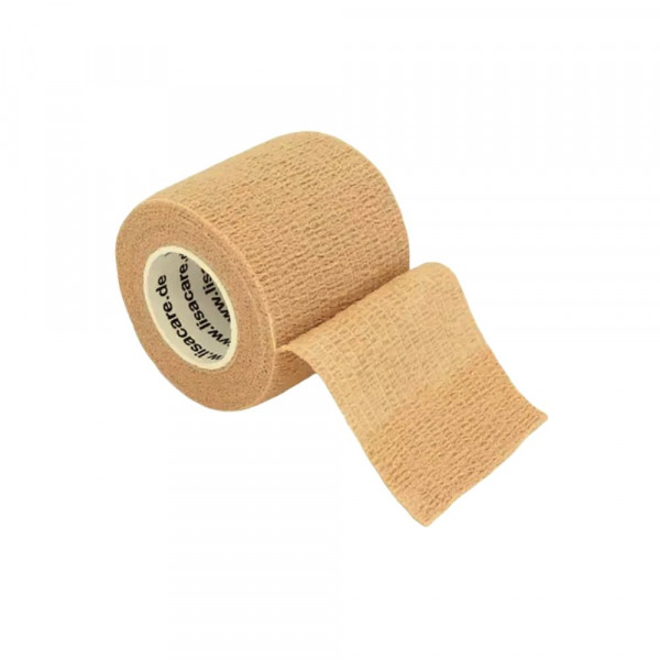 Bandagem Elástica Autoaderente Tam. 5cm x 450cm Bege - Phantom