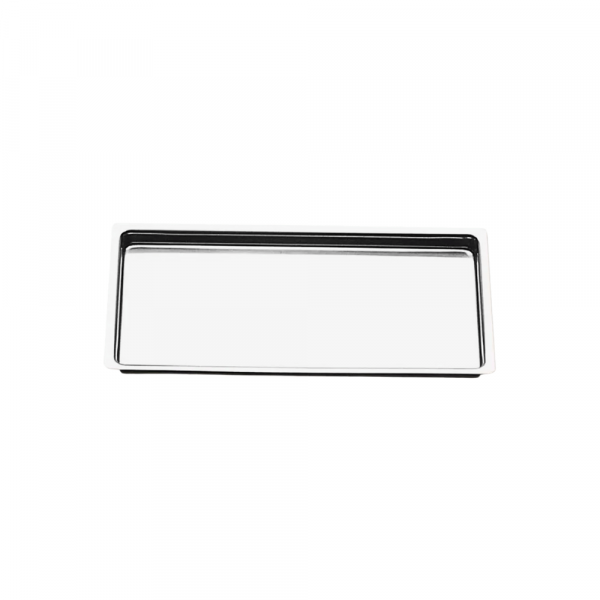 BANDEJA INOX 22cm x 09cm x 1,5cm - FAVA