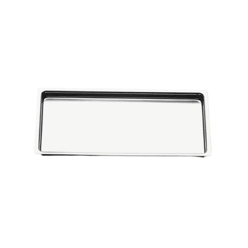 BANDEJA INOX 22cm x 17cm x 1,5cm - FAVA BANDEJA INOX 22cm x 17cm x 1,5cm - FAVA