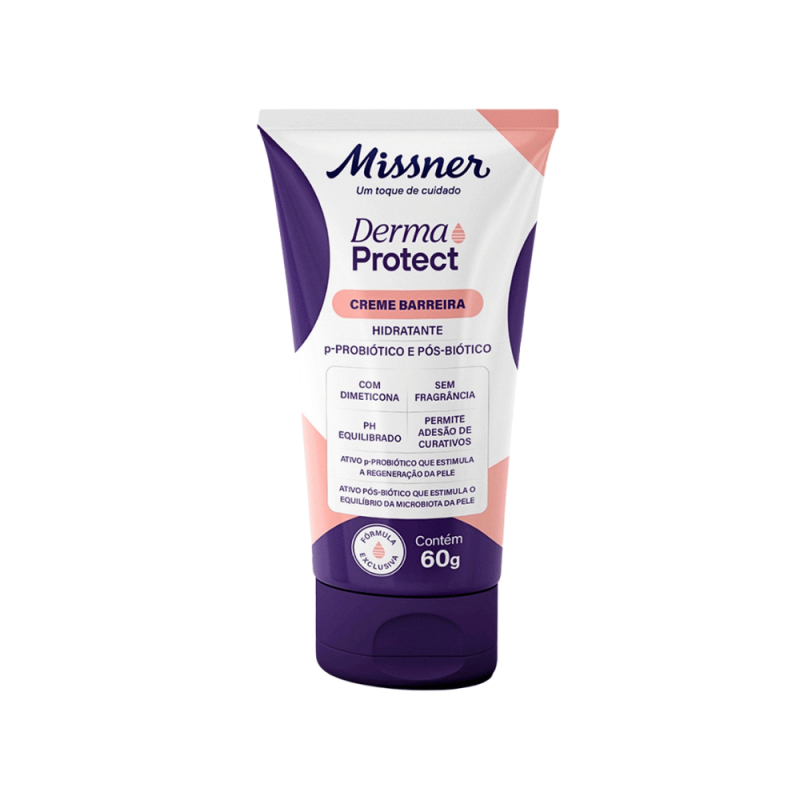 CREME BARREIRA HIDRATANTE DERMA PROTECT 60g - MISSNER CREME BARREIRA HIDRATANTE DERMA PROTECT 60g - MISSNER