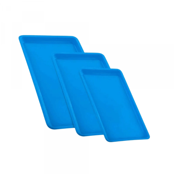 KIT BANDEJA AZUL CLARO P/M/G - LYSANDA