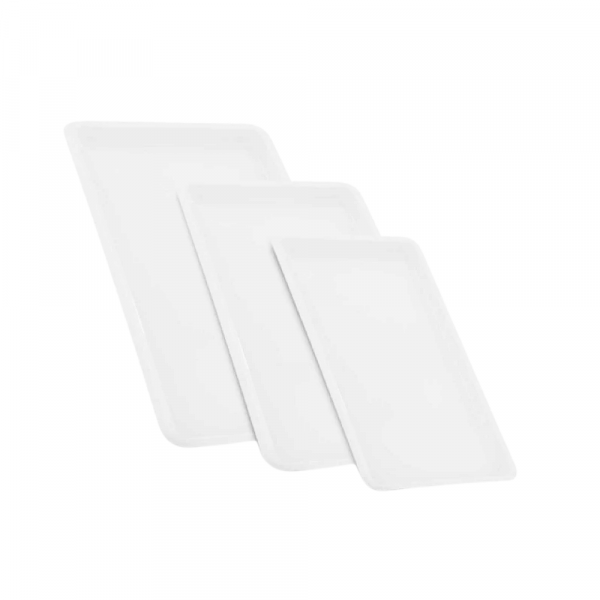 KIT BANDEJA BRANCA P/M/G - LYSANDA