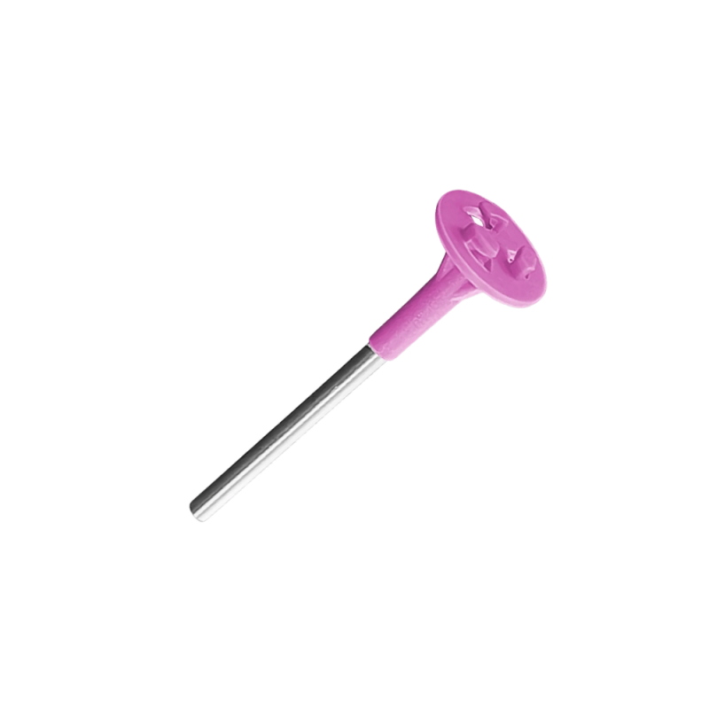 MANDRIL LAMINAR 010 SUPORTE PARA LIXAS ROSA - PODO SYSTEM