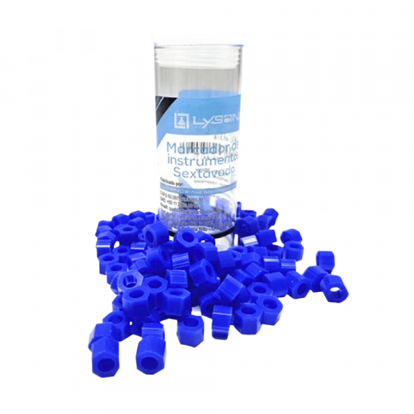 MARCADOR INSTRUMENTAIS AZUL ESCURO COM 100un. - LYSANDA