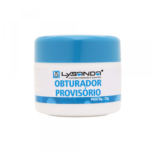 OBTURADOR PROVISORIO 25g - LYSANDA OBTURADOR PROVISORIO 25g - LYSANDA