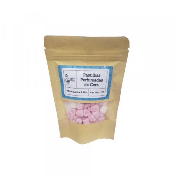 Pastilha Perfumada - Diversas - pct c/ 40grs Fragância:Jasmim