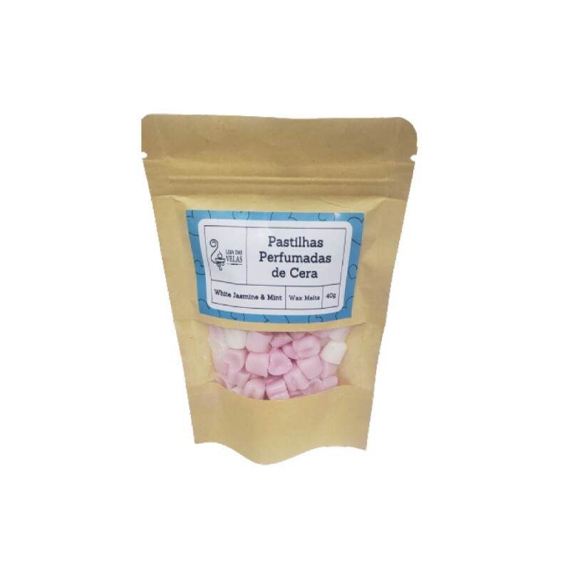 Pastilha Perfumada - Diversas - pct c/ 40grs Fragância:Jasmim