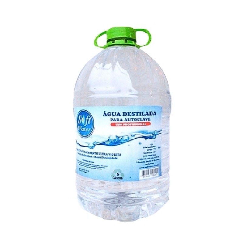 AGUA DESTILADA PARA AUTOCLAVE 5L - SOFT WATER