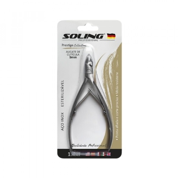 ALICATE DE CUTICULA PRESTIGE REF 373 - SOLING ALICATE DE CUTICULA PRESTIGE REF 373 - SOLING