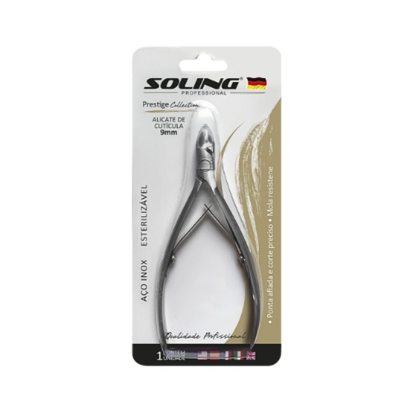 ALICATE DE CUTICULA PRESTIGE REF 373 - SOLING ALICATE DE CUTICULA PRESTIGE REF 373 - SOLING
