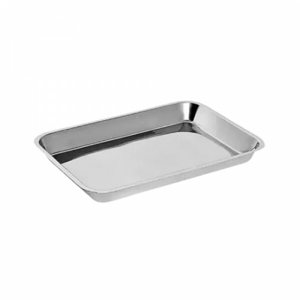 BANDEJA INOX RESIDUOS 30cm x 20cm x 04cm - FAVA