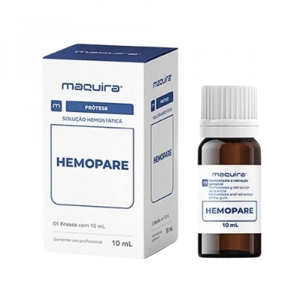 HEMOPARE SOLUÇÃO HEMOSTATICA 10mL - MAQUIRA
