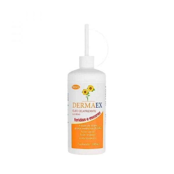 OLEO CICATRIZANTE DE GIRASSOL DERMAEX 100mL - NUTRIEX OLEO CICATRIZANTE DE GIRASSOL DERMAEX 100mL - NUTRIEX
