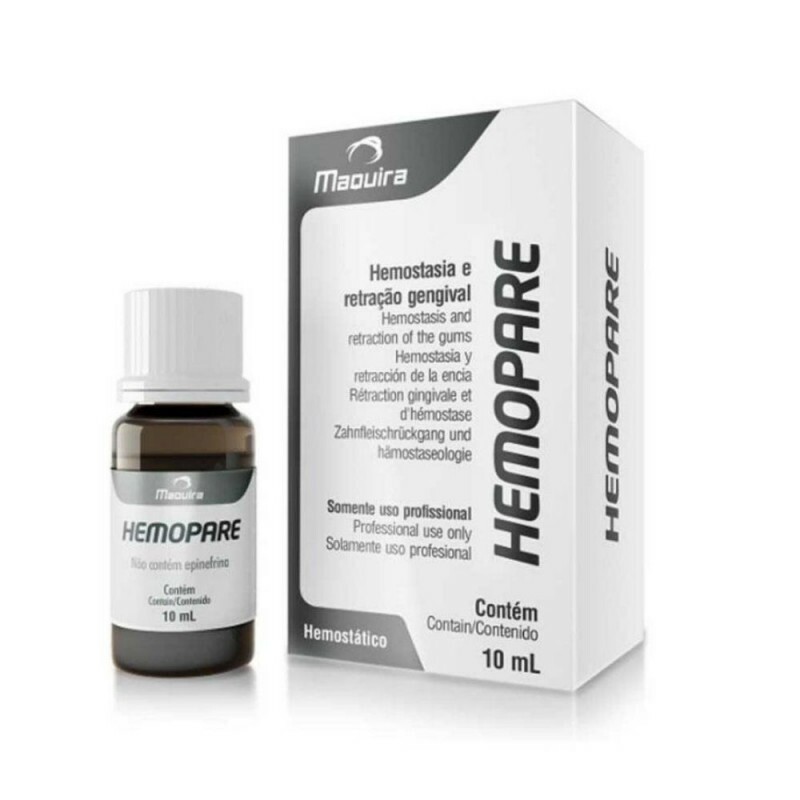 Hemopare (Solução Hemostática)  10ml - Maquira