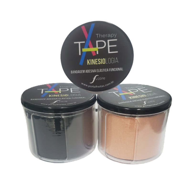 Bandagem Elastica Tipo Kinesio 5mx5cm Med Tape c/ CASE